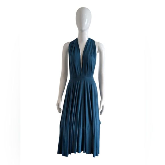 Twobirds Teal Convertible Dress - Picture 1 of 2